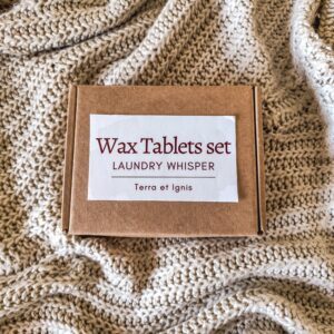 Laundry Whisper Wax Tablets (set of 2)